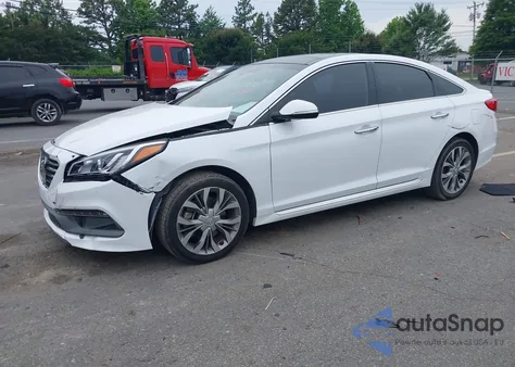 2015 Hyundai Sonata Limited 2.0T из США, поврежденный, VIN 5NPE34AB6FH189611